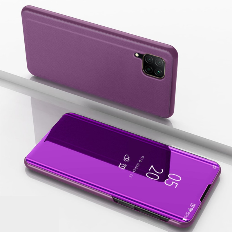 View Cover Huawei P40 Lite Miroir et Simili Cuir