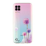 Coque Huawei P40 Lite Transparente Pissenlits Colorés Coque Huawei P40 Lite Transparente Pissenlits Colorés