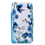 Housse Xiaomi Redmi 7A Papillons Rois à Lanière Housse Xiaomi Redmi 7A Papillons Rois à Lanière