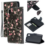 Housse Xiaomi Redmi 7A Découverte Florale à Lanière Housse Xiaomi Redmi 7A Découverte Florale à Lanière