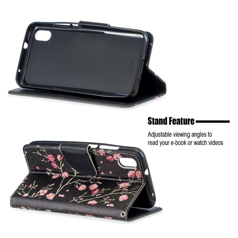 Housse Xiaomi Redmi 7A Découverte Florale à Lanière Housse Xiaomi Redmi 7A Découverte Florale à Lanière