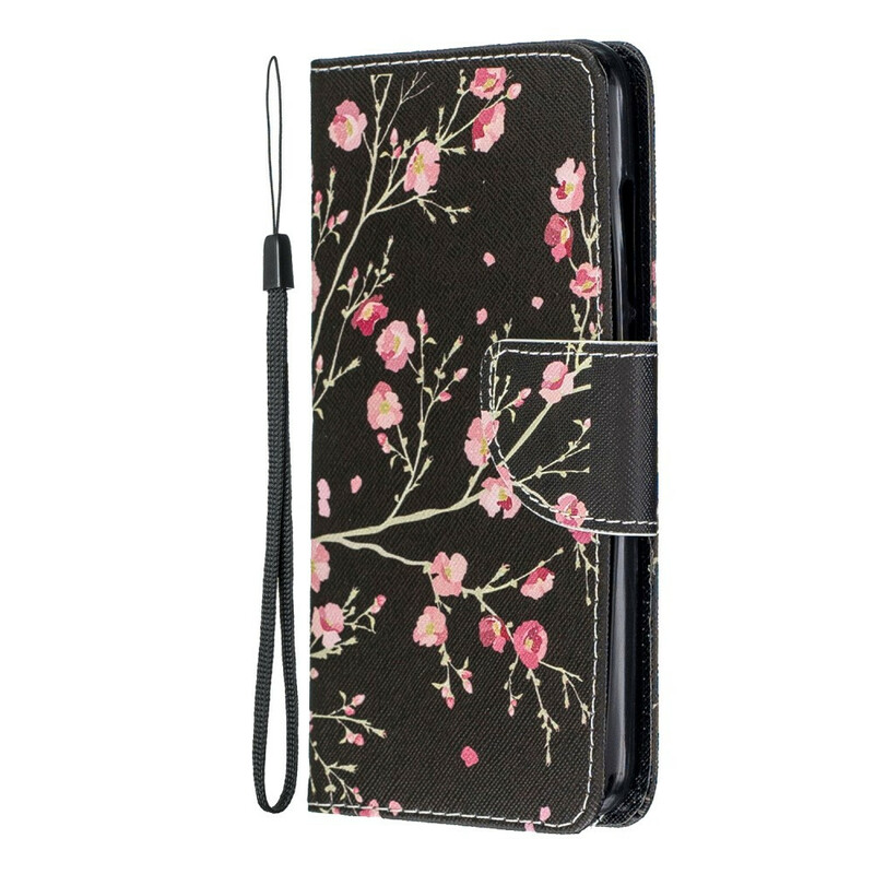 Housse Xiaomi Redmi 7A Découverte Florale à Lanière Housse Xiaomi Redmi 7A Découverte Florale à Lanière