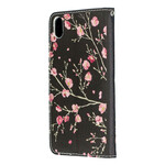 Housse Xiaomi Redmi 7A Découverte Florale à Lanière Housse Xiaomi Redmi 7A Découverte Florale à Lanière