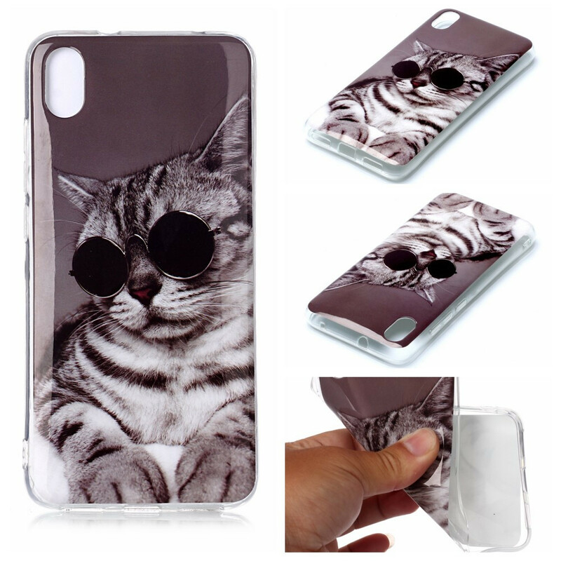 Coque Xiaomi Redmi 7A Mon Chaton Incognito Coque Xiaomi Redmi 7A Mon Chaton Incognito