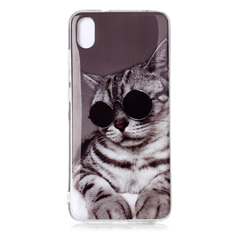 Coque Xiaomi Redmi 7A Mon Chaton Incognito Coque Xiaomi Redmi 7A Mon Chaton Incognito