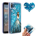 Coque Xiaomi Redmi 7A Princesse Paillettes Coque Xiaomi Redmi 7A Princesse Paillettes