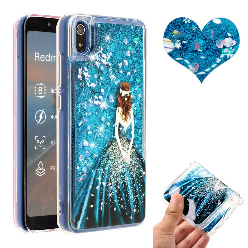 Coque Xiaomi Redmi 7A Princesse Paillettes Coque Xiaomi Redmi 7A Princesse Paillettes