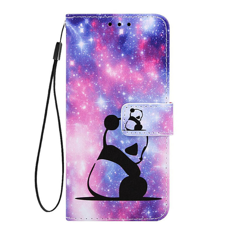 Housse Xiaomi Redmi 7A Rêveries Panda à Lanière Housse Xiaomi Redmi 7A Rêveries Panda à Lanière