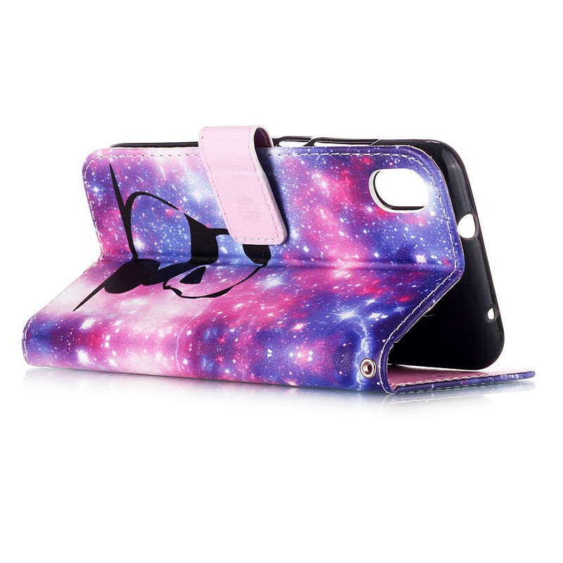 Housse Xiaomi Redmi 7A Rêveries Panda à Lanière Housse Xiaomi Redmi 7A Rêveries Panda à Lanière