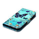 Housse Xiaomi Redmi 7A Love Butterflies à Lanière Housse Xiaomi Redmi 7A Love Butterflies à Lanière