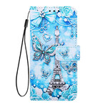 Housse Xiaomi Redmi 7A Tour Eiffel Papillons à Lanière Housse Xiaomi Redmi 7A Tour Eiffel Papillons à Lanière