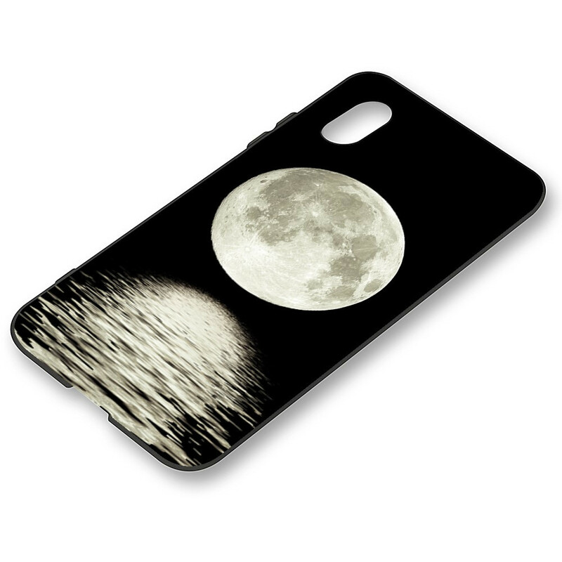 Coque Xiaomi Redmi 7A Silicone Flexible Lune Marine