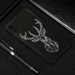 Coque Xiaomi Redmi 7A Silicone Flexible Cerf Graphique Coque Xiaomi Redmi 7A Silicone Flexible Cerf Graphique