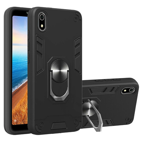 TPU Bumper Etui Housse Tour de Cou Lanière en Corde Necklace Bandouilière,PC Fond Panier JMGoodstore Coque Compatible avec Xiaomi Redmi 7A étui de téléphone avec Cordon 