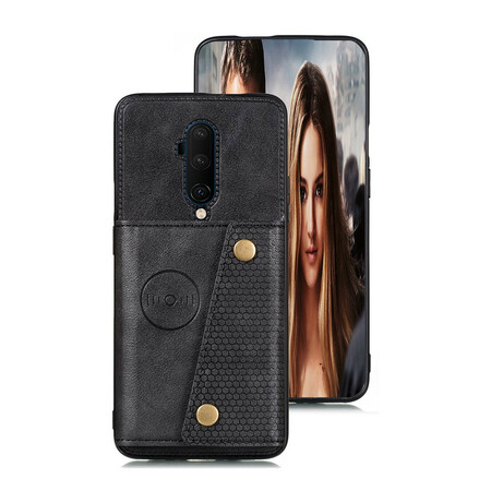 Coque OnePlus 7T Pro Portefeuille à Snap