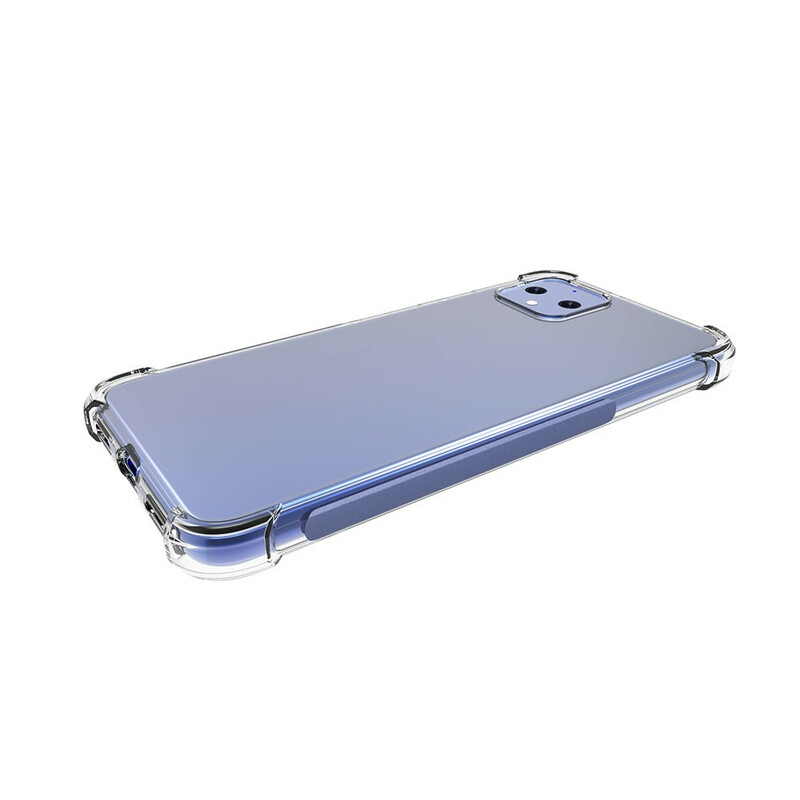 Coque Google Pixel 4 Transparente Coins Renforcés