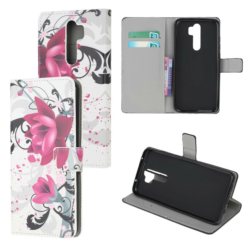 Housse Xiaomi Redmi Note 8 Pro Tropical Flowers Housse Xiaomi Redmi Note 8 Pro Tropical Flowers