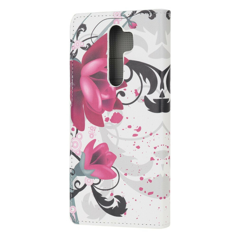 Housse Xiaomi Redmi Note 8 Pro Tropical Flowers Housse Xiaomi Redmi Note 8 Pro Tropical Flowers