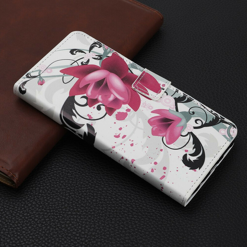 Housse Xiaomi Redmi Note 8 Pro Tropical Flowers