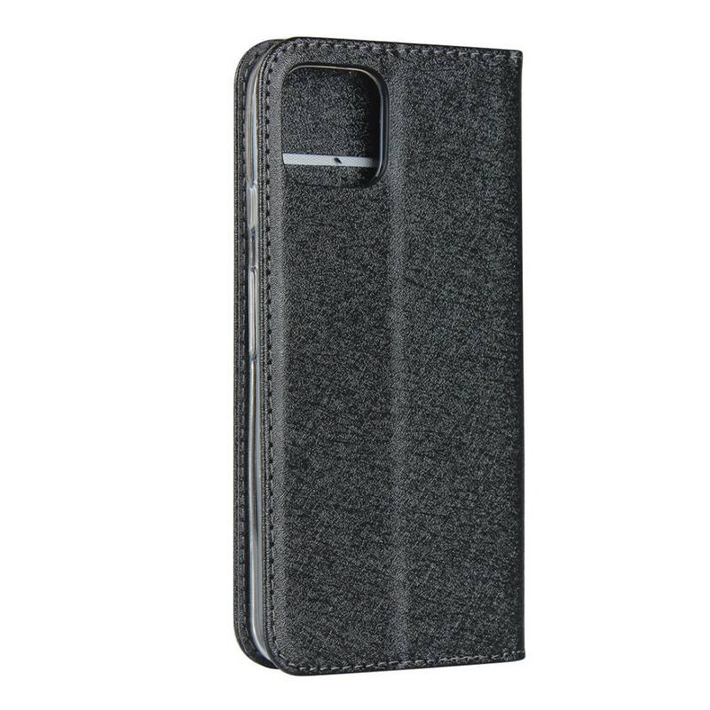Flip Cover Google Pixel 4 Effet Cuir Douceur Rétro à Lanière Flip Cover Google Pixel 4 Effet Cuir Douceur Rétro à Lanière