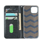 Flip Cover Google Pixel 4 Effet Cuir Douceur Rétro à Lanière Flip Cover Google Pixel 4 Effet Cuir Douceur Rétro à Lanière