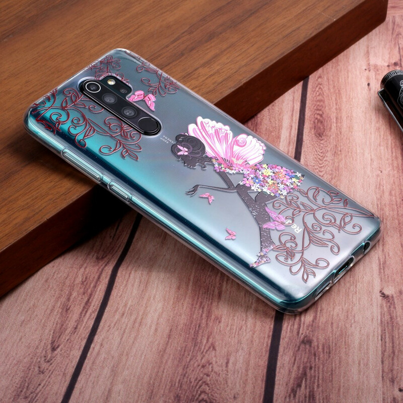 Coque Xiaomi Redmi Note 8 Pro Fée Des Fleurs