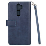 Housse Xiaomi Redmi Note 8 Pro Porte-Monnaie avec Lanière