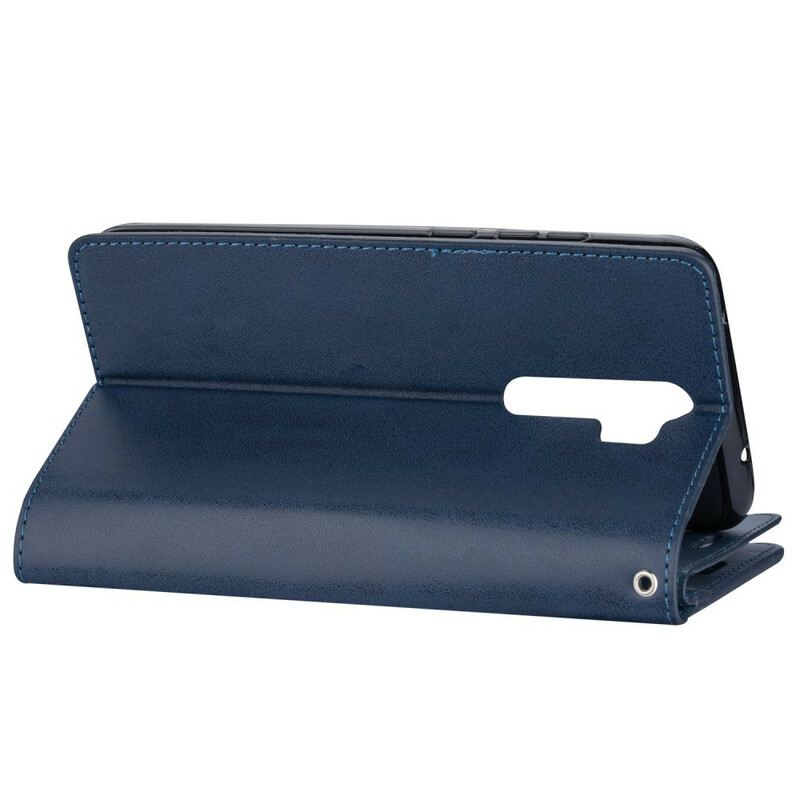 Housse Xiaomi Redmi Note 8 Pro Porte-Monnaie avec Lanière