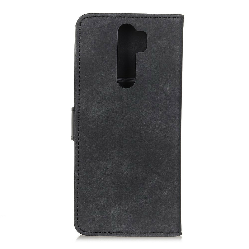 Housse Xiaomi Redmi Note 8 Pro Matte Effet Cuir Vintage KHAZNEH