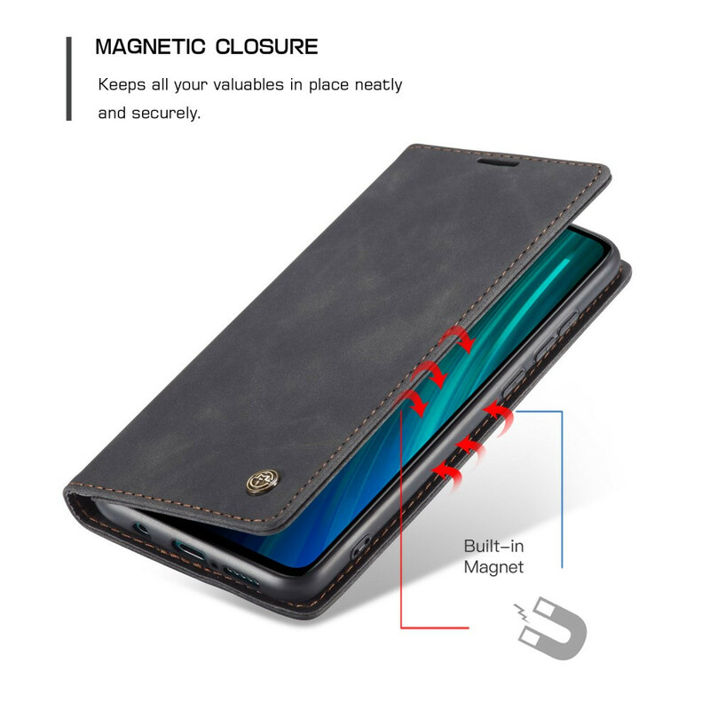 Flip Cover Xiaomi Redmi Note 8 Pro CASEME Simili Cuir Flip Cover Xiaomi Redmi Note 8 Pro CASEME Simili Cuir