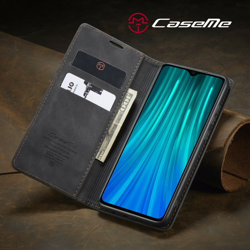 Flip Cover Xiaomi Redmi Note 8 Pro CASEME Simili Cuir