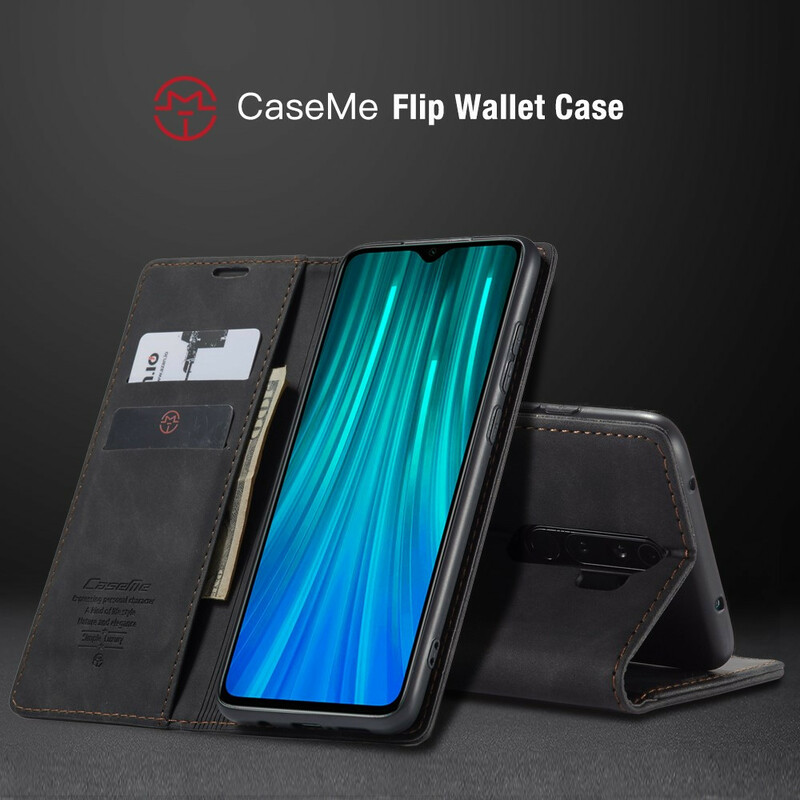 Flip Cover Xiaomi Redmi Note 8 Pro CASEME Simili Cuir