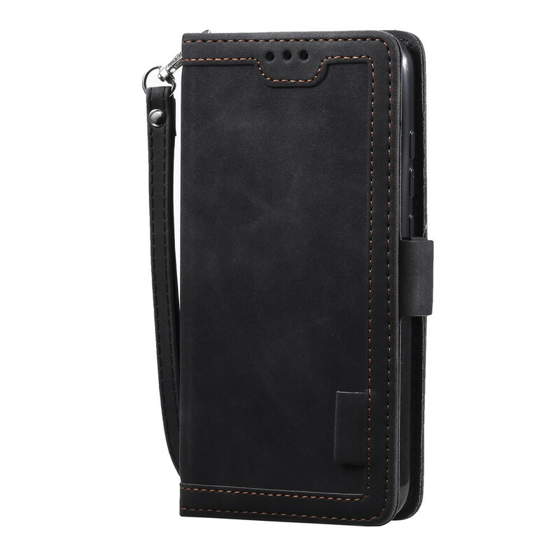 Housse Xaiomi Redmi Note 8 Simili Cuir Bicolore Contours Renforcés Housse Xaiomi Redmi Note 8 Simili Cuir Bicolore Contours Renforcés