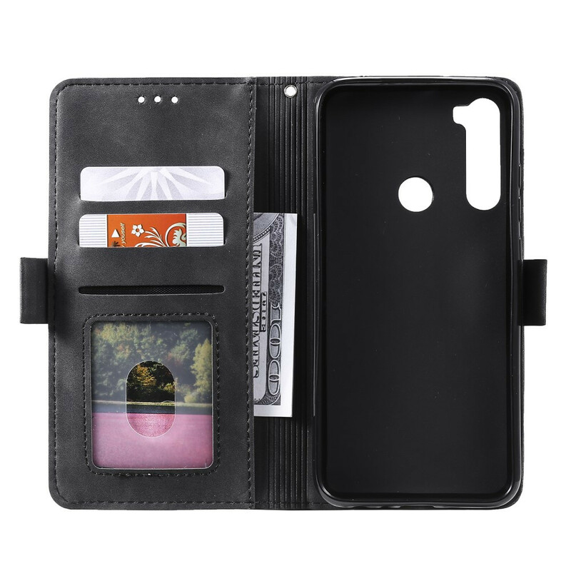 Housse Xaiomi Redmi Note 8 Simili Cuir Bicolore Contours Renforcés Housse Xaiomi Redmi Note 8 Simili Cuir Bicolore Contours Renforcés