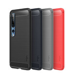 Coque Xiaomi MI 10 / 10 Pro Fibre Carbone Brossée MOFI Coque Xiaomi MI 10 / 10 Pro Fibre Carbone Brossée MOFI