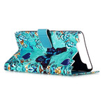 Housse Samsung Galaxy A80 Papillons Dorés Housse Samsung Galaxy A80 Papillons Dorés