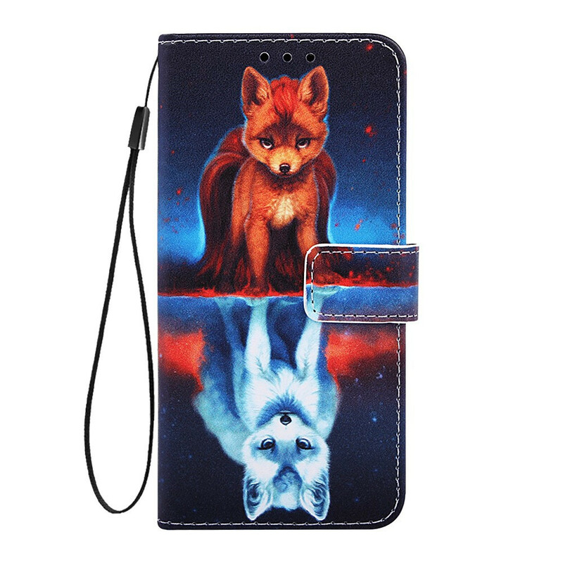 Housse Samsung Galaxy A80 Reflet de Julien le Chien à Lanière Housse Samsung Galaxy A80 Reflet de Julien le Chien à Lanière