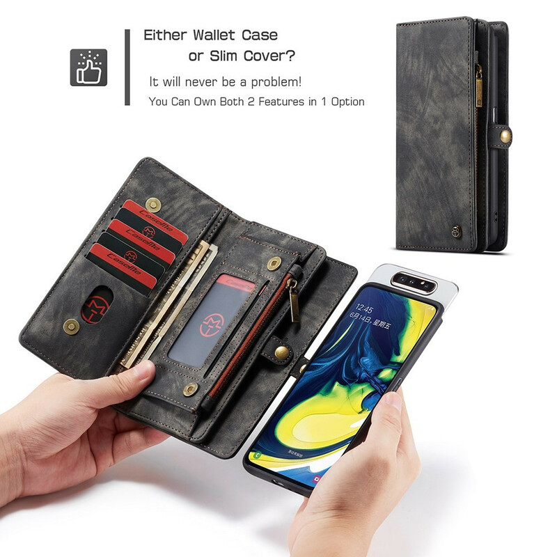 Housse Samsung Galaxy A80 CASEME Cuir Vintage Housse Samsung Galaxy A80 CASEME Cuir Vintage