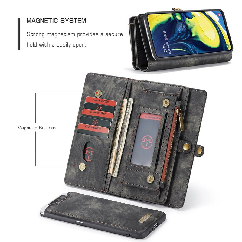 Housse Samsung Galaxy A80 CASEME Cuir Vintage Housse Samsung Galaxy A80 CASEME Cuir Vintage