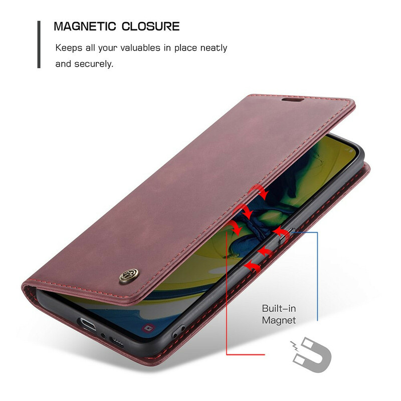 Flip Cover Samsung Galaxy A80 CASEME Simili Cuir Flip Cover Samsung Galaxy A80 CASEME Simili Cuir