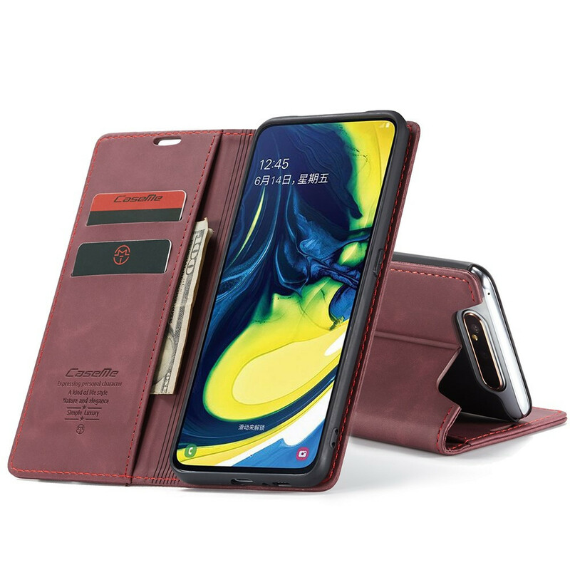 Flip Cover Samsung Galaxy A80 CASEME Simili Cuir