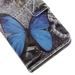 Housse Samsung Galaxy S7 Papillon Bleu Housse Samsung Galaxy S7 Papillon Bleu