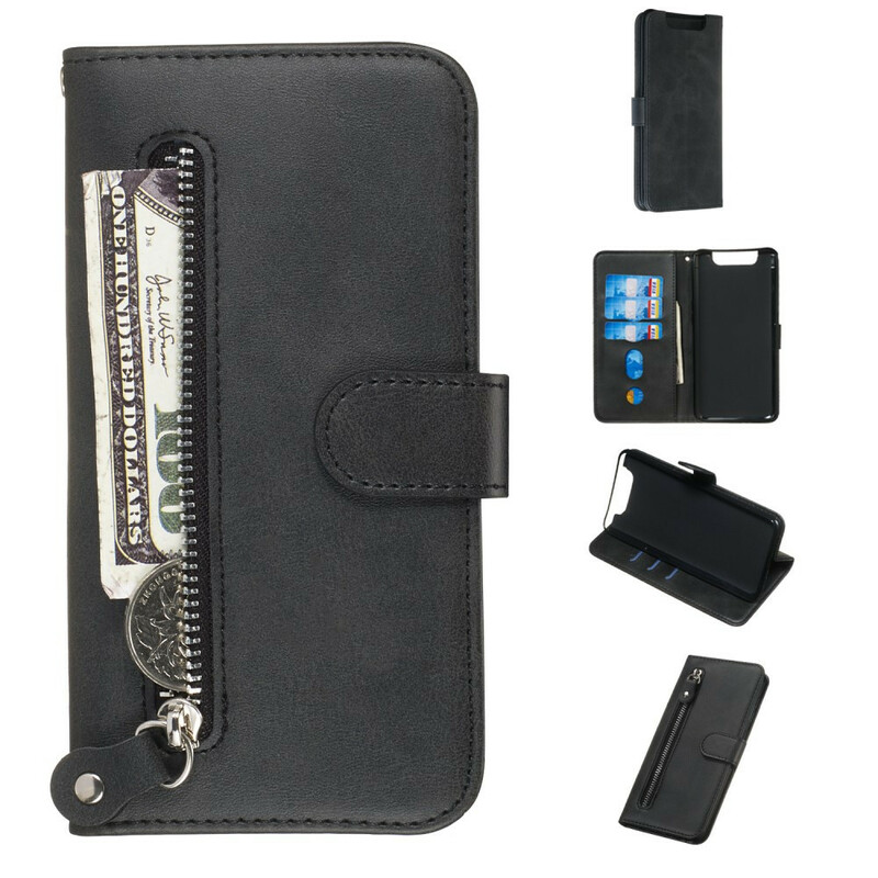 Housse Samsung Galaxy A80 Vintage Porte-Monnaie Housse Samsung Galaxy A80 Vintage Porte-Monnaie