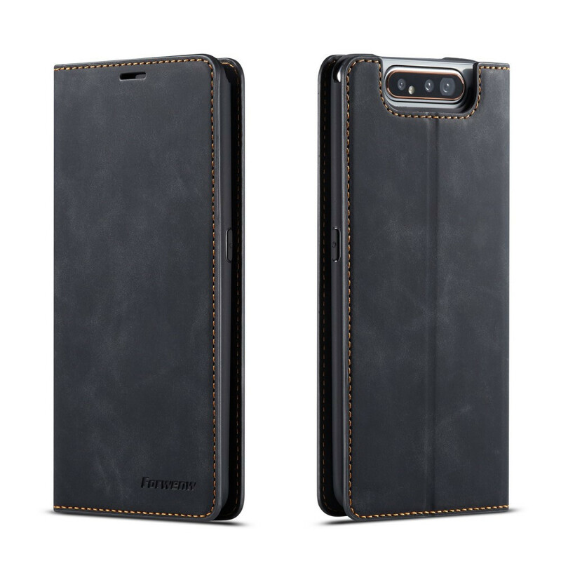 Housse Samsung Galaxy A80 Effet Cuir FORWENW Housse Samsung Galaxy A80 Effet Cuir FORWENW