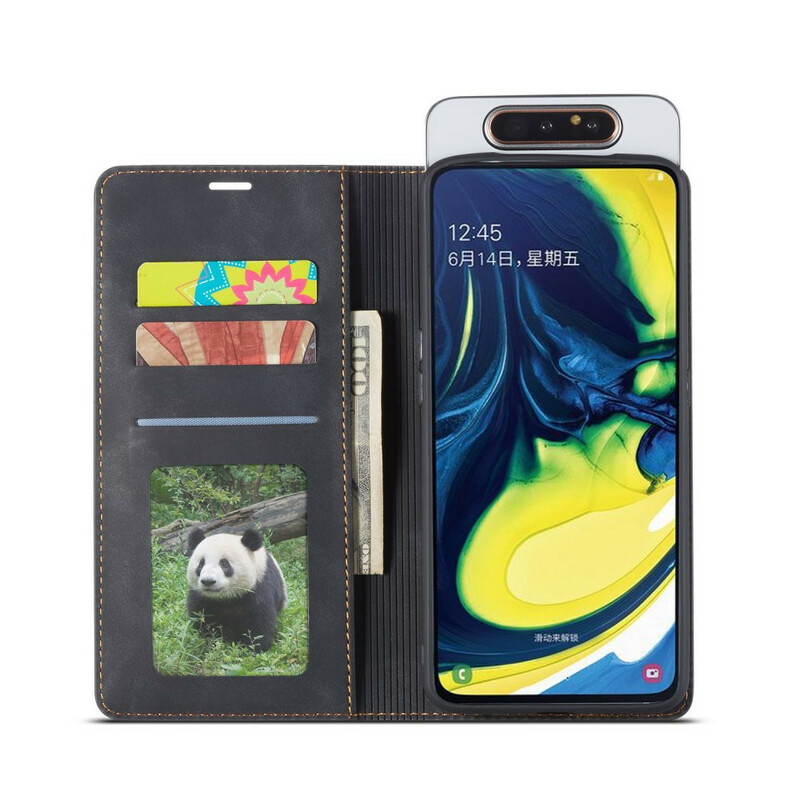 Housse Samsung Galaxy A80 Effet Cuir FORWENW Housse Samsung Galaxy A80 Effet Cuir FORWENW
