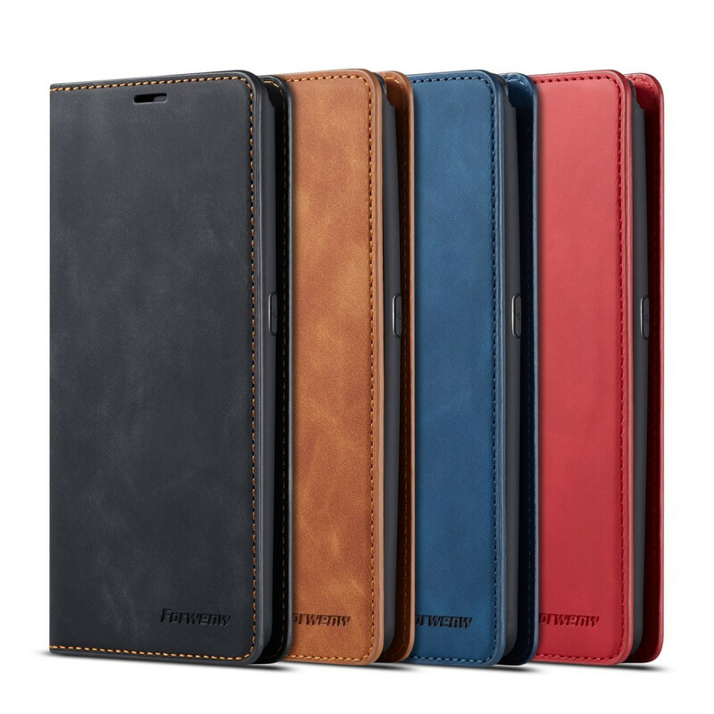 Housse Samsung Galaxy A80 Effet Cuir FORWENW Housse Samsung Galaxy A80 Effet Cuir FORWENW