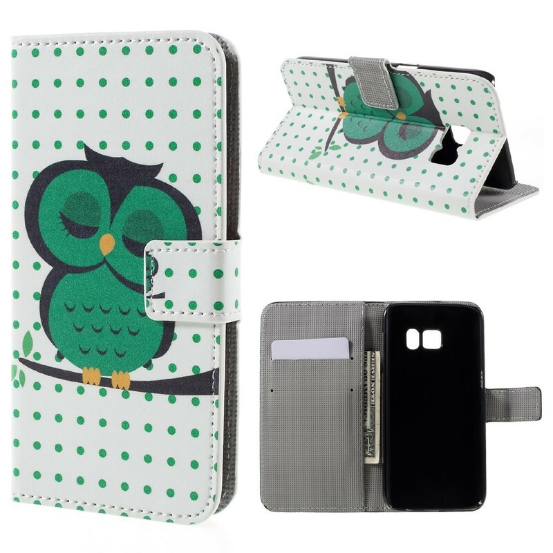 Housse Samsung Galaxy S7 Hibou Endormi