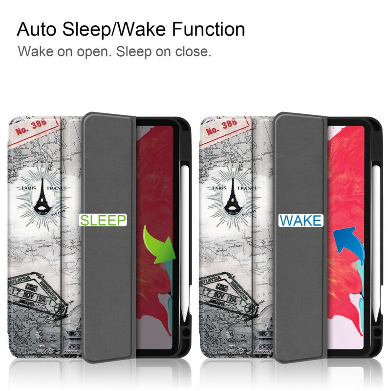 Smart Case iPad Pro 11" (2020) Tour Eiffel Rétro Smart Case iPad Pro 11" (2020) Tour Eiffel Rétro