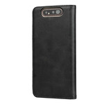 Flip Cover Samsung Galaxy A80 Simili Cuir Coutures Flip Cover Samsung Galaxy A80 Simili Cuir Coutures