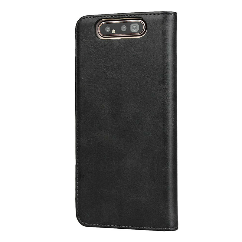Flip Cover Samsung Galaxy A80 Simili Cuir Coutures Flip Cover Samsung Galaxy A80 Simili Cuir Coutures